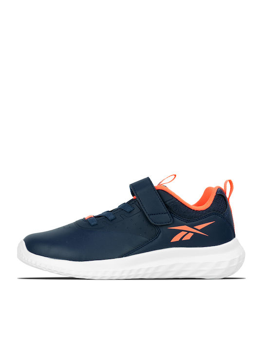 Rush Runner Rush Runner 4.0 Waterproof Kids Sports Shoes Running with Hoop & Loop Closure Orange Flare / Cloud White / Vector Navy