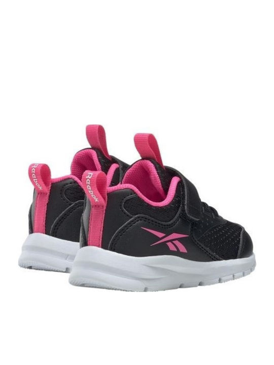 Rush Runner 4 Αθλητικά Παιδικά Παπούτσια Running με Σκρατς Core Black / Atomic Pink / Cloud White