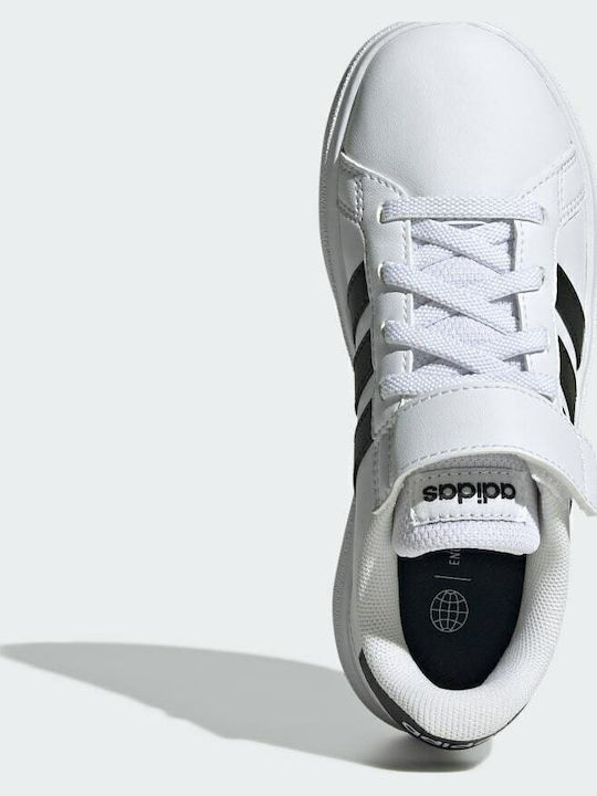 Grand Court GRAND COURT 2.0 Kids Sneakers with Scratch Cloud White / Core Black