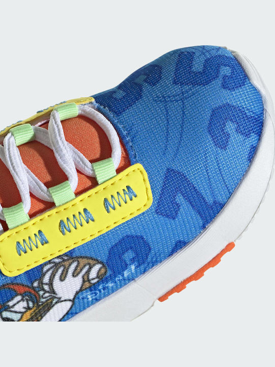 TR21 x Disney Racer Αθλητικά Παιδικά Παπούτσια Running με Κορδόνια Pulse Blue / Cloud White / Impact Orange