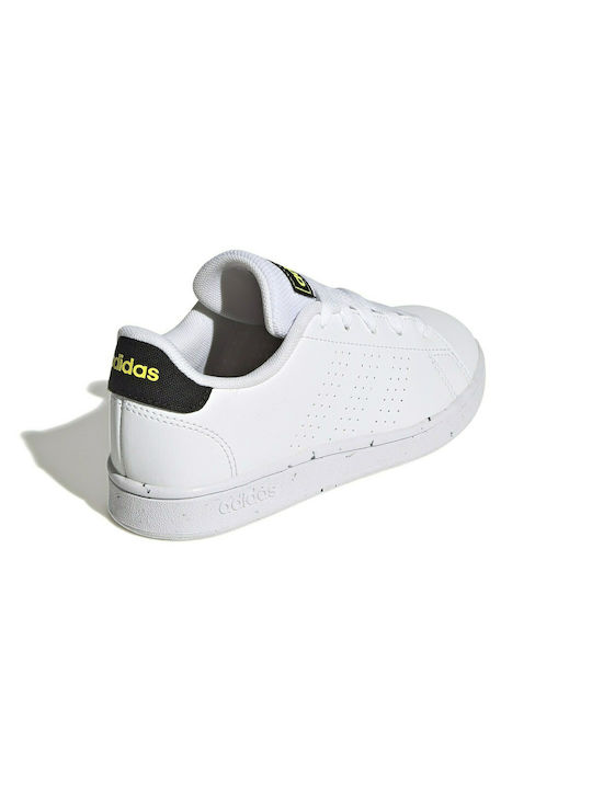 Adidas Παιδικά Sneakers Advantage Cloud White / Core Black / Beam Yellow