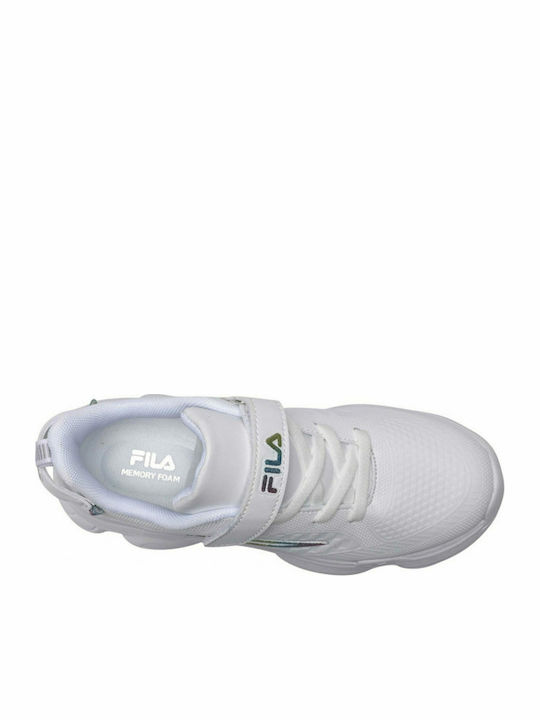 Memory Musha Kids Sneakers Anatomic with Scratch White