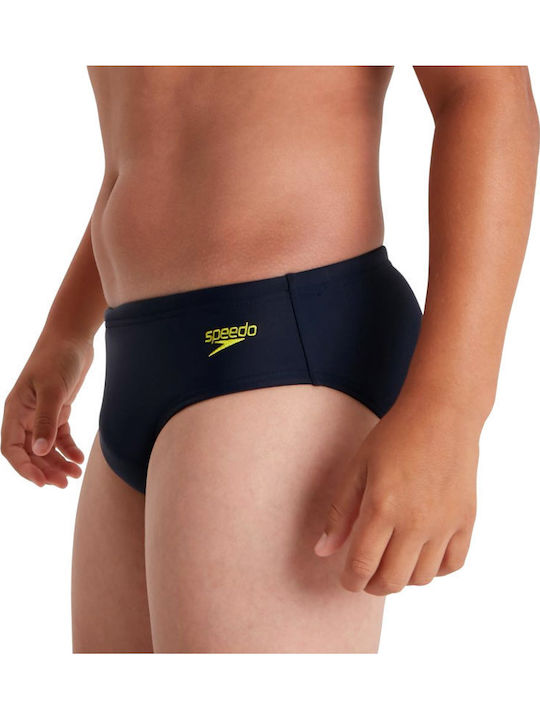 Speedo Kinder Badeanzug Badeslips Marineblau
