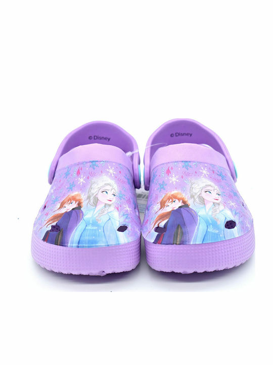 Frozen Children's Beach Shoes Purple