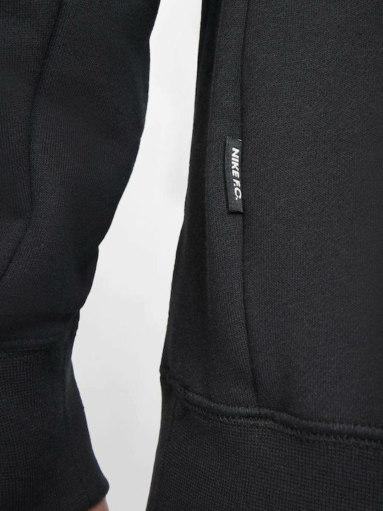 FC Essential Dri-Fit Φούτερ με Κουκούλα Μαύρο