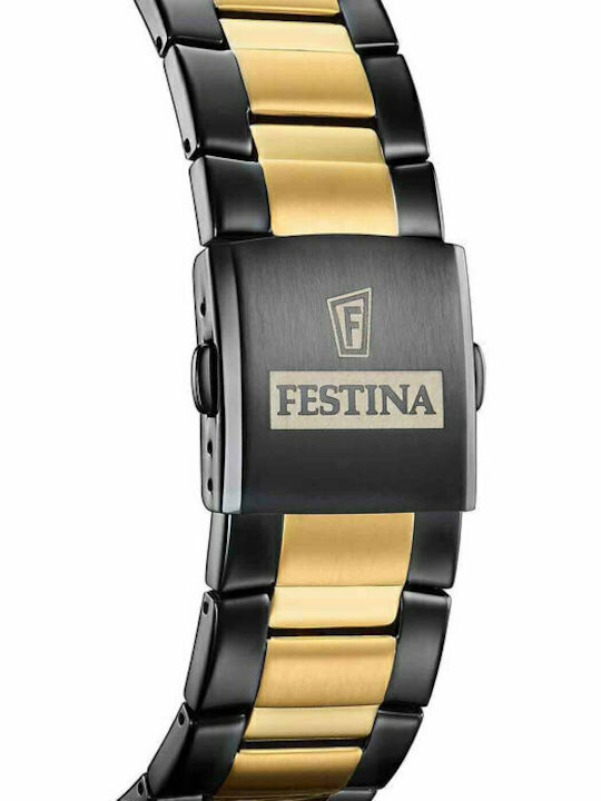 Festina Watch Battery with Metal Bracelet Festina Watch Battery with Metal Bracelet