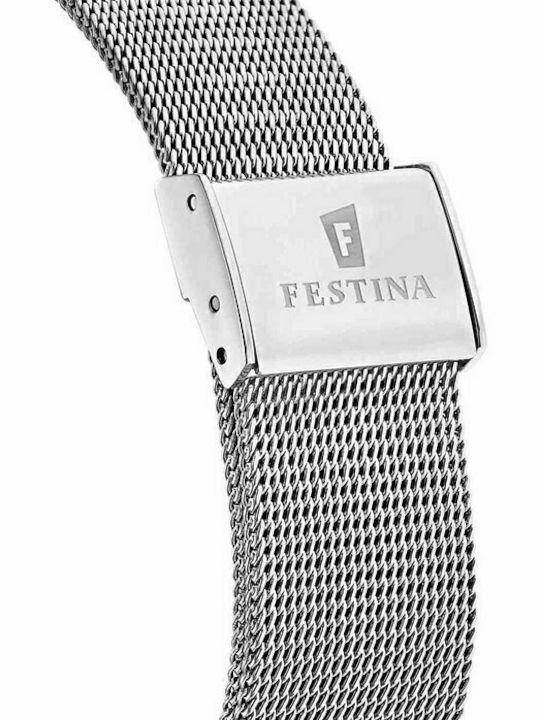 Festina Uhr Batterie mit Metallarmband