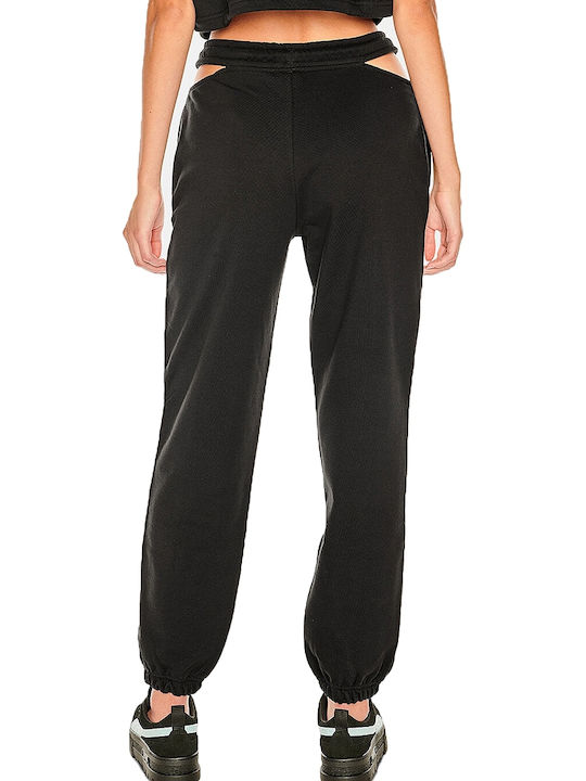 PUMA Dare To Sweatpants Παντελόνι Φόρμας Μαύρο