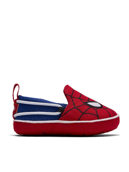 Toms Baby Espadrilles Rote Tiny Lima Marvel Spider Man