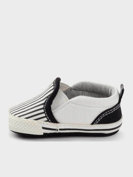 Mayoral Βρεφικά Sneakers Αγκαλιάς Μαύρα