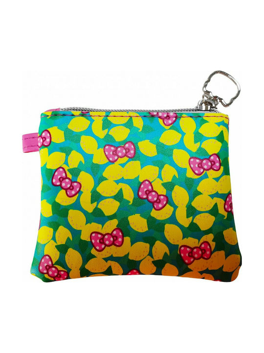 Gim Μπρελόκ Πορτοφόλι Hello Kitty Lemonade Υφασμάτινο Κίτρινο Gim Μπρελόκ Πορτοφόλι Hello Kitty Lemonade Υφασμάτινο Κίτρινο