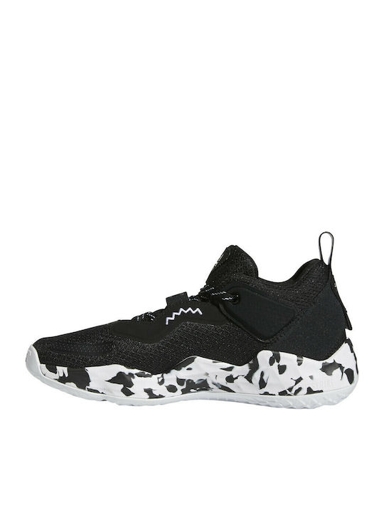 D.O.N. Issue #3 Χαμηλά Μπασκετικά Παπούτσια Core Black / Cloud White