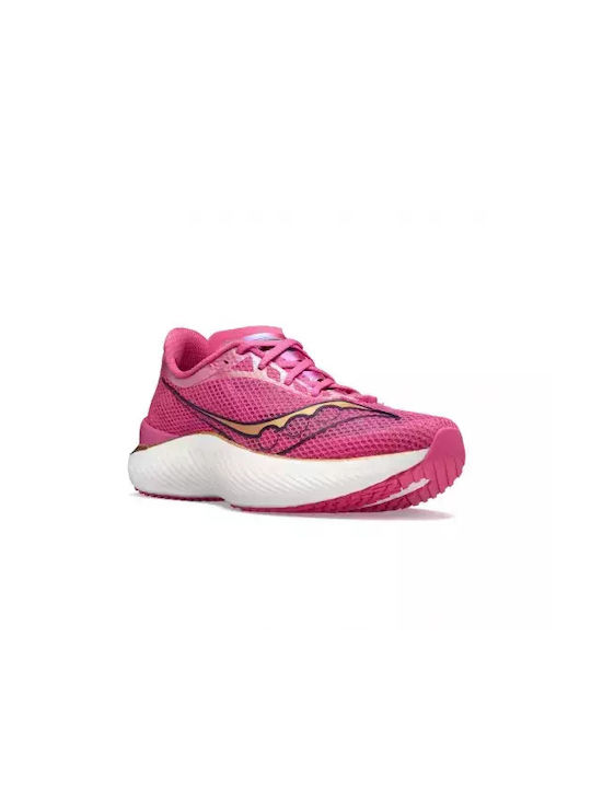 Saucony Endorphin Pro 3 Ανδρικά Αθλητικά Παπούτσια Running Ροζ