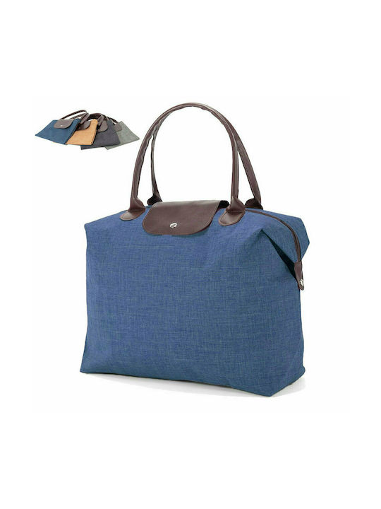 Benzi BZ5401 Fabric Shopping Bag Blue