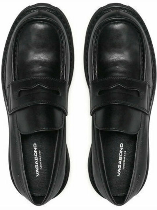 Cosmo 2.0 Leather Women's Loafers in Black Color