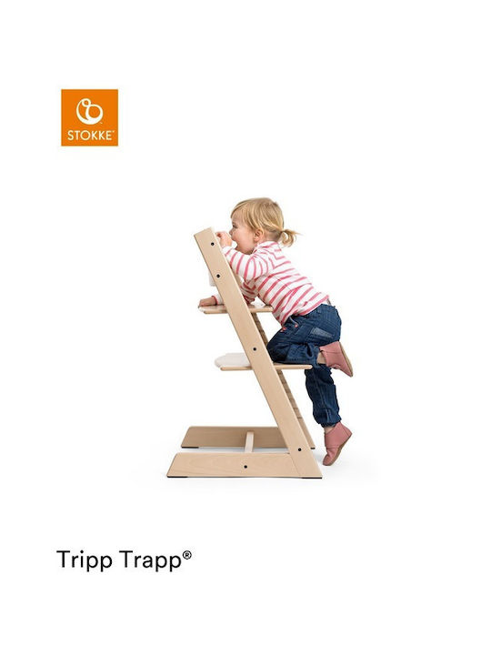 Stokke Tripp Trapp Καρεκλάκι Φαγητού με Ρυθμιζόμενο Ύψος Oak Natural