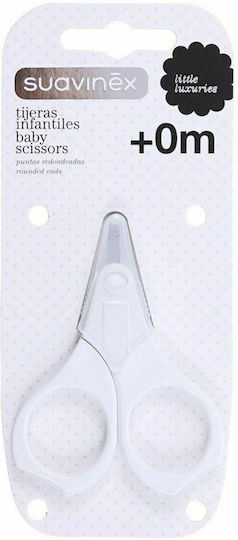 Suavinex Baby Nail Scissors White 1pcs