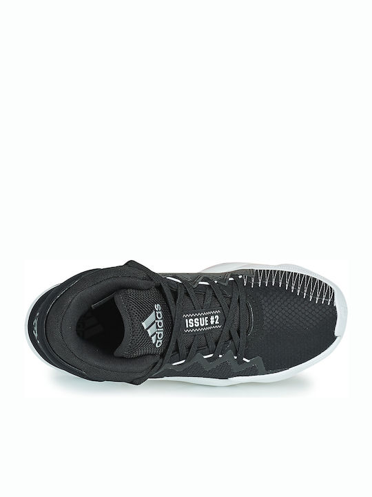 D.O.N. Issue #2 Χαμηλά Μπασκετικά Παπούτσια Core Black / Cloud White / Sky Tint