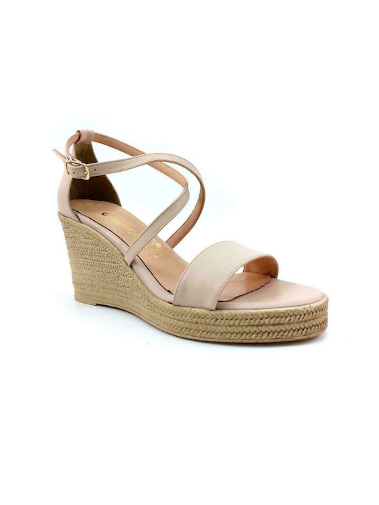 WOMEN'S PLATFORMS BEZ - Beige