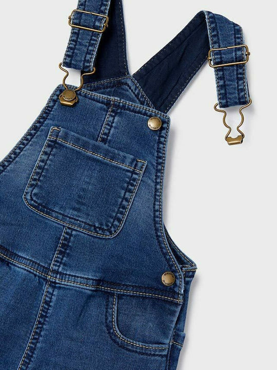 Mayoral Ecofriends Kinder-Jeanshosen Latzhose Blau
