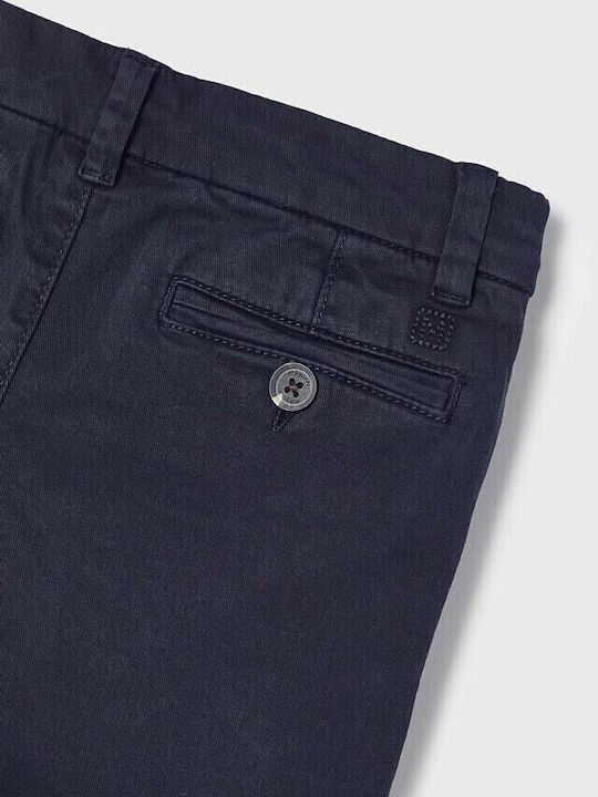 Παιδικό Παντελόνι Chino Υφασμάτινο Navy Μπλε