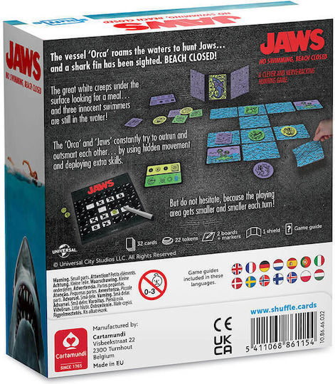 Настолна игра Jaws за 2-4 играчи 12+ години (EN) Cartamundi