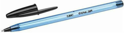 Bic Cristal Soft Pen Ballpoint 1.2mm with Black Ink