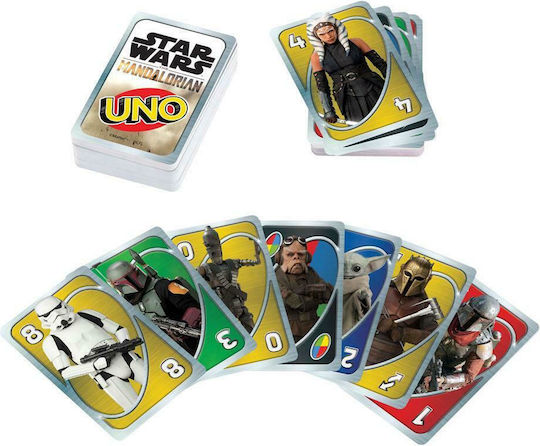 Brettspiel Uno Star Wars The Mandalorian für 2-10 Spieler 7+ Jahre Mattel