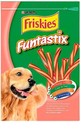 Purina Friskies Funtastix Μπισκότο Σκύλου με Μπέικον και Τυρί 175gr