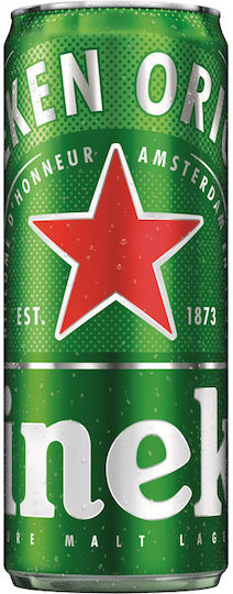 Heineken Slim Lager Κουτί 330ml