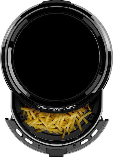 Life Digi Touch Air Fryer 4.5lt Μαύρο