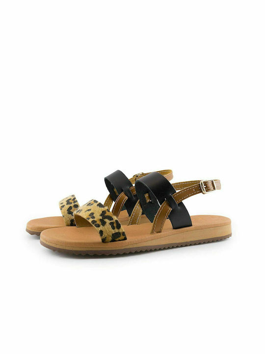 Juliet Dunn Juliet Leather Women's Flat Sandals