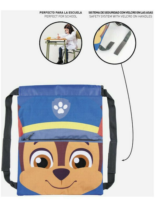 Paw Patrol Kinder Rucksack Beuteltasche Blau 27cmcm