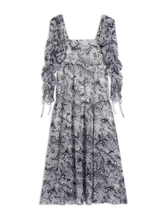 Midi Dress White