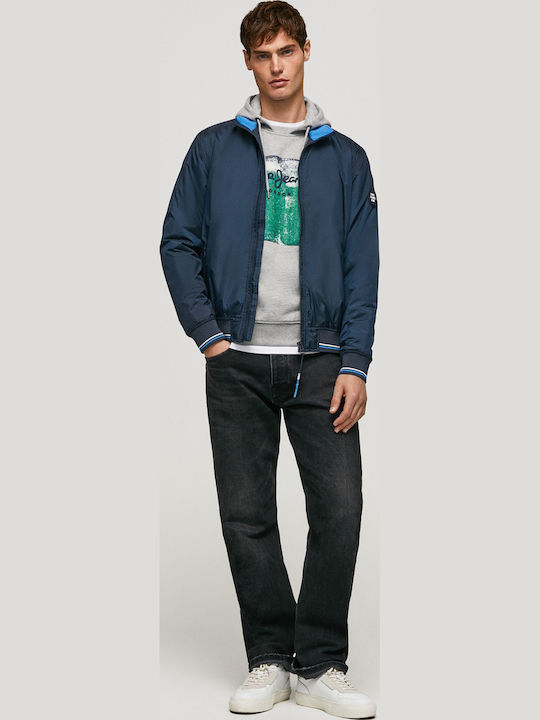 Jake Jacket Bomber Blue