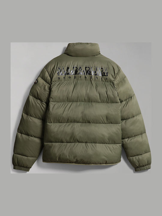 A-Suomi 3 Winter Jacket Puffer Waterproof and Windproof Khaki
