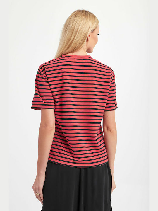 Emporio Armani Women's T-Shirt Red