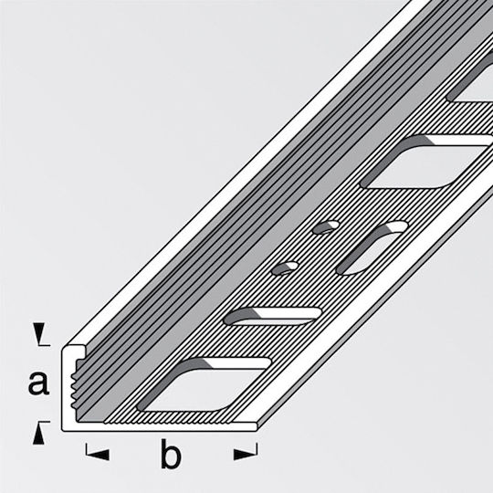 Profile Corner Multi-Purpose Aluminum Tile Profile 12.5mm 1m