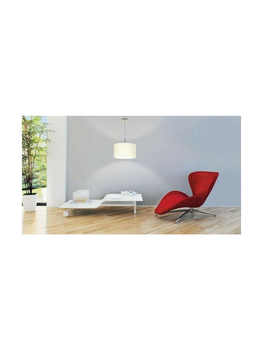 Eglo Pasteri Pendant Light Single-Light for Socket E27 White