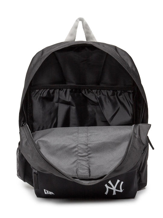 New Era New York Yankees MLB Logo Stripe School Bag Backpack Junior High-High School Black 17Liters