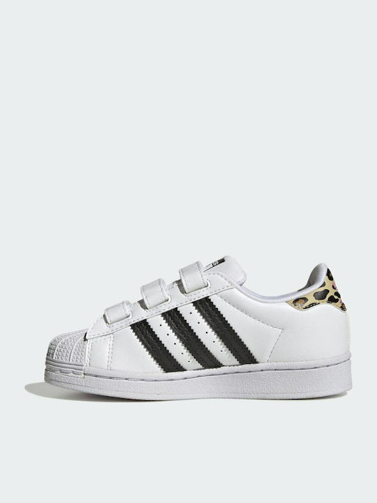 Superstar Superstar Kids Sneakers with Scratch Cloud White / Core Black / Blue