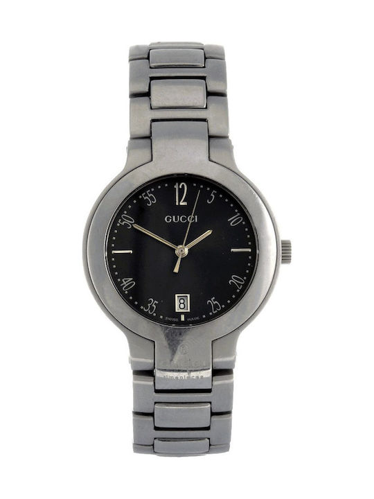 Gucci Watch Battery with Metal Bracelet