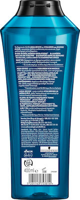 Schwarzkopf Gliss Aqua Revive Shampoos Feuchtigkeit für Alle Haartypen 1x400ml