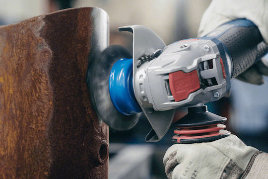Bosch 2608620733 Drahtbürste mit Borsten für Winkelschleifer 115mm