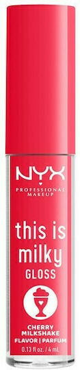 NYX Professional Makeup This Is Milky Lip Gloss 13 Cherry Milk Shake 4ml