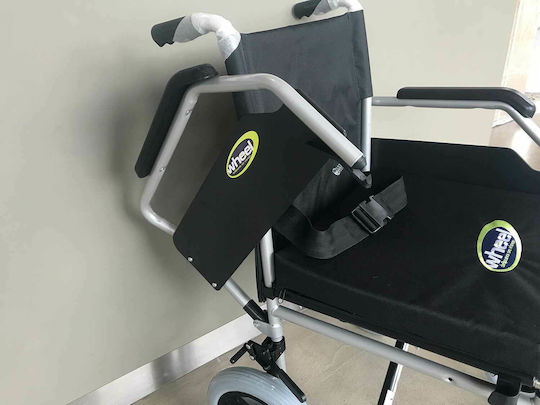 Wheel Economy Transit cu roți compacte Scaun cu rotile 12" Pliabil Tip simplu 43cm