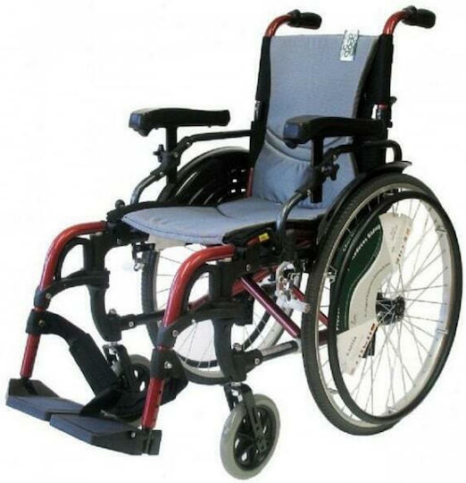 Karma Medical S-Ergo 305 Αναπηρικό Αμαξίδιο Ελαφρού Τύπου 46cm Κόκκινο