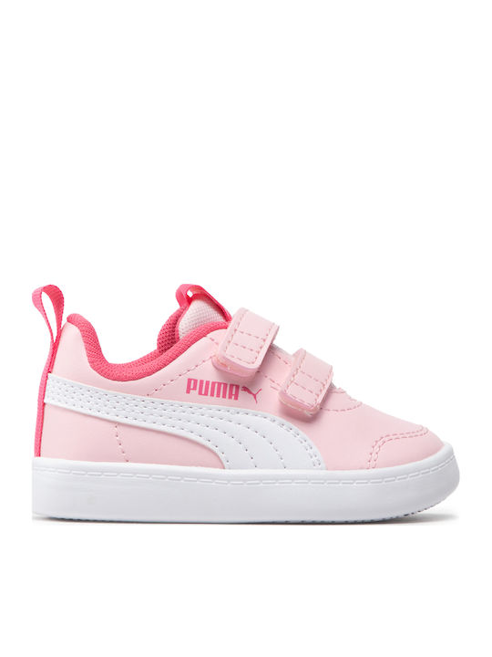 Courtflex Kinder Sneakers mit Klettverschluss Rosa