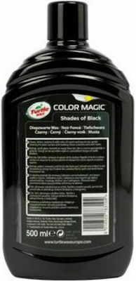 Turtle Wax Color Magic Jet Black Wax 500ml