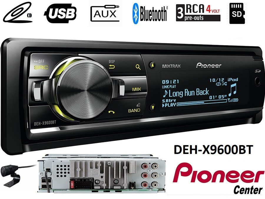 Comprar Radio Coche Pioneer X9600BT CD Bluetooth SD Aux